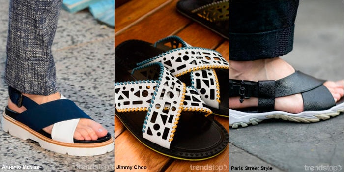 Tendencias clave del calzado en la pasarela para la Primavera/Verano 2017 Tendencias clave del calzado en la pasarela para la Primavera/Verano 2017
