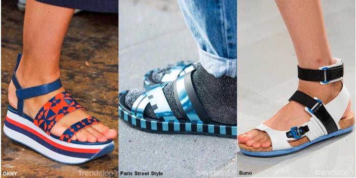Tendencias clave del calzado en la pasarela para la Primavera/Verano 2017 Tendencias clave del calzado en la pasarela para la Primavera/Verano 2017