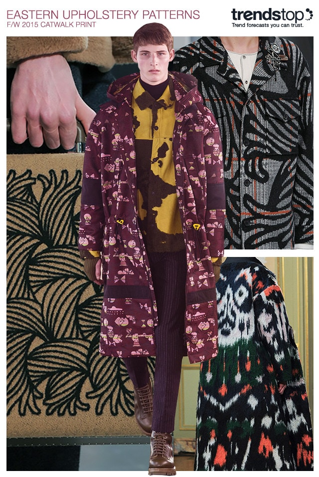 Estampados para hombre vistos en los desfiles de Otoño/Invierno 2015-16 Estampados para hombre vistos en los desfiles de Otoño/Invierno 2015-16