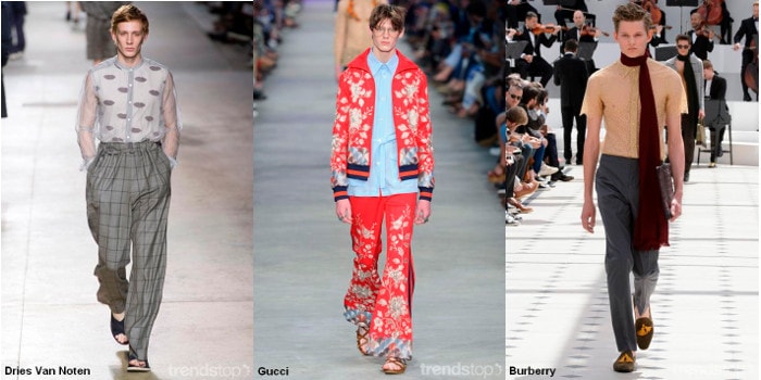 Tendencias Clave de los Desfiles de Moda masculina Primavera/Verano 2016 Tendencias Clave de los Desfiles de Moda masculina Primavera/Verano 2016