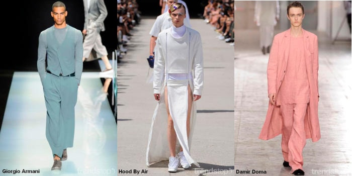 Tendencias Clave de los Desfiles de Moda masculina Primavera/Verano 2016 Tendencias Clave de los Desfiles de Moda masculina Primavera/Verano 2016