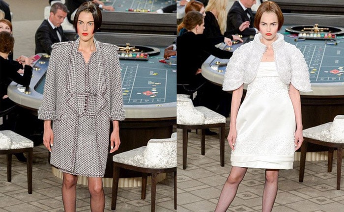 Lagerfeld apuesta por la chaqueta en láser 3D en su casino Chanel Lagerfeld apuesta por la chaqueta en láser 3D en su casino Chanel
