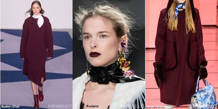 Tendencias de color para Otoño/Invierno 2016-17 desde las Pasarelas Tendencias de color para Otoño/Invierno 2016-17 desde las Pasarelas