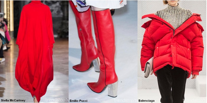 Principales tendencias de color en las pasarelas para el Otoño/Invierno 2016-17 Principales tendencias de color en las pasarelas para el Otoño/Invierno 2016-17