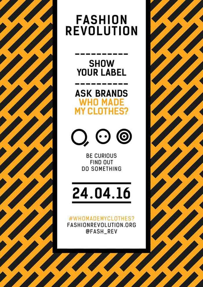Fashion Revolution: luchando por una moda más justa Fashion Revolution: luchando por una moda más justa