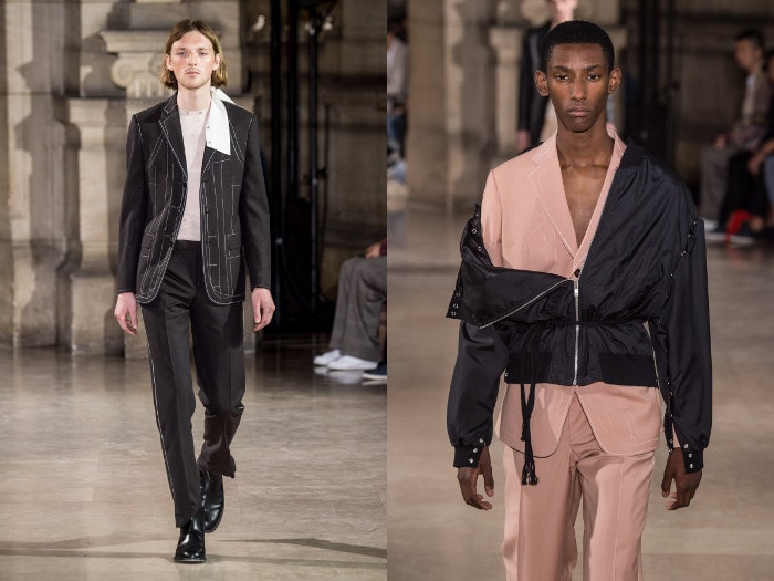 Moda en París: hombres frágiles o poderosos Moda en París: hombres frágiles o poderosos