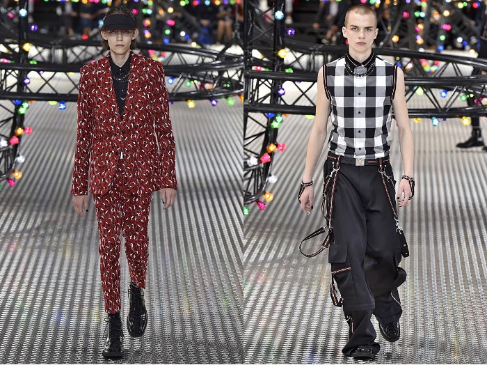 Dior presenta en París a un hombre recio con códigos punk y new wave Dior presenta en París a un hombre recio con códigos punk y new wave