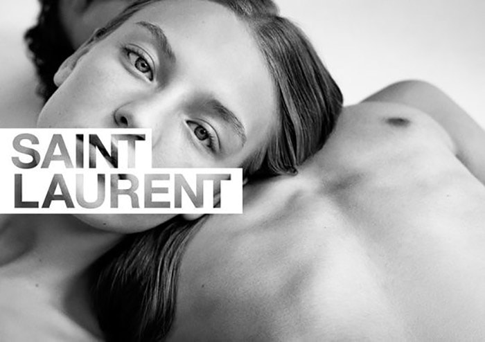 Anthony Vaccarrello para YSL Anthony Vaccarrello para YSL