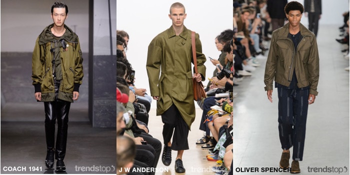SS17 El color direccional de las colecciones de hombre sobre la pasarela SS17 El color direccional de las colecciones de hombre sobre la pasarela