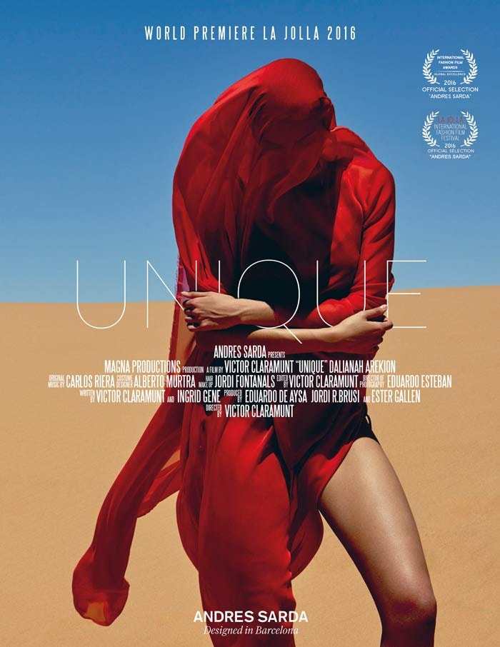 Andres Sarda consigue dos nominaciones con su fashion film Andres Sarda consigue dos nominaciones con su fashion film