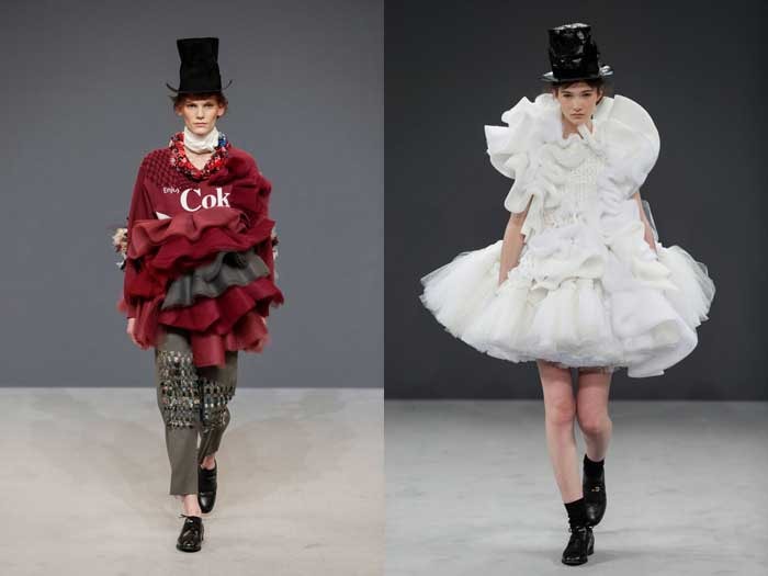Una moda "crafty" artesanal y natural dominó la alta costura en París Una moda "crafty" artesanal y natural dominó la alta costura en París