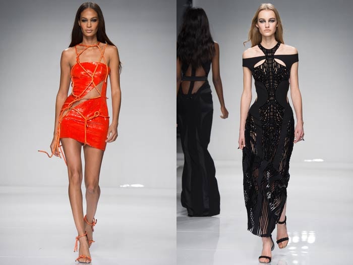 El glamour sexy de Versace abre los desfiles de alta costura en París El glamour sexy de Versace abre los desfiles de alta costura en París