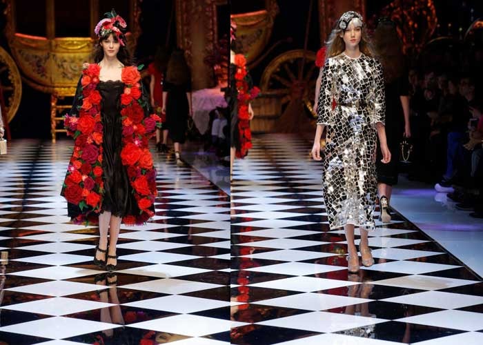 Princesas de ayer y de hoy en los desfiles de moda de Milán Princesas de ayer y de hoy en los desfiles de moda de Milán