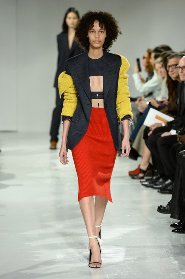 Raf Simons rinde homenaje a EEUU en su debut para Calvin Klein Raf Simons rinde homenaje a EEUU en su debut para Calvin Klein