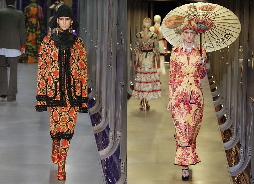 Triunfo de Gucci en Milán por su extravagante desfile Triunfo de Gucci en Milán por su extravagante desfile