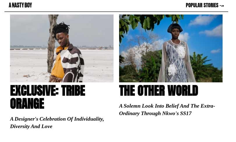Una revista transgresora sacude "la masculinidad" en Nigeria Una revista transgresora sacude "la masculinidad" en Nigeria