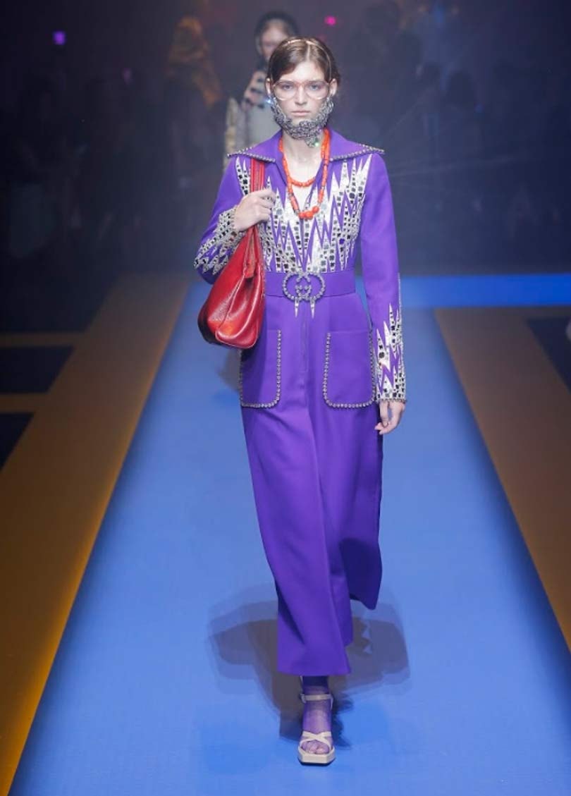 Gucci abre la Semana de la Moda de Milán con una oda a los años 80 Gucci abre la Semana de la Moda de Milán con una oda a los años 80