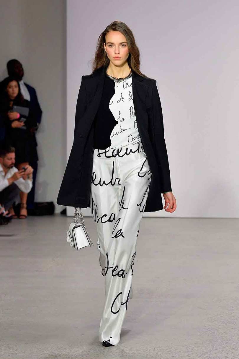 El desfile de Oscar de la Renta y su moda urban deluxe El desfile de Oscar de la Renta y su moda urban deluxe