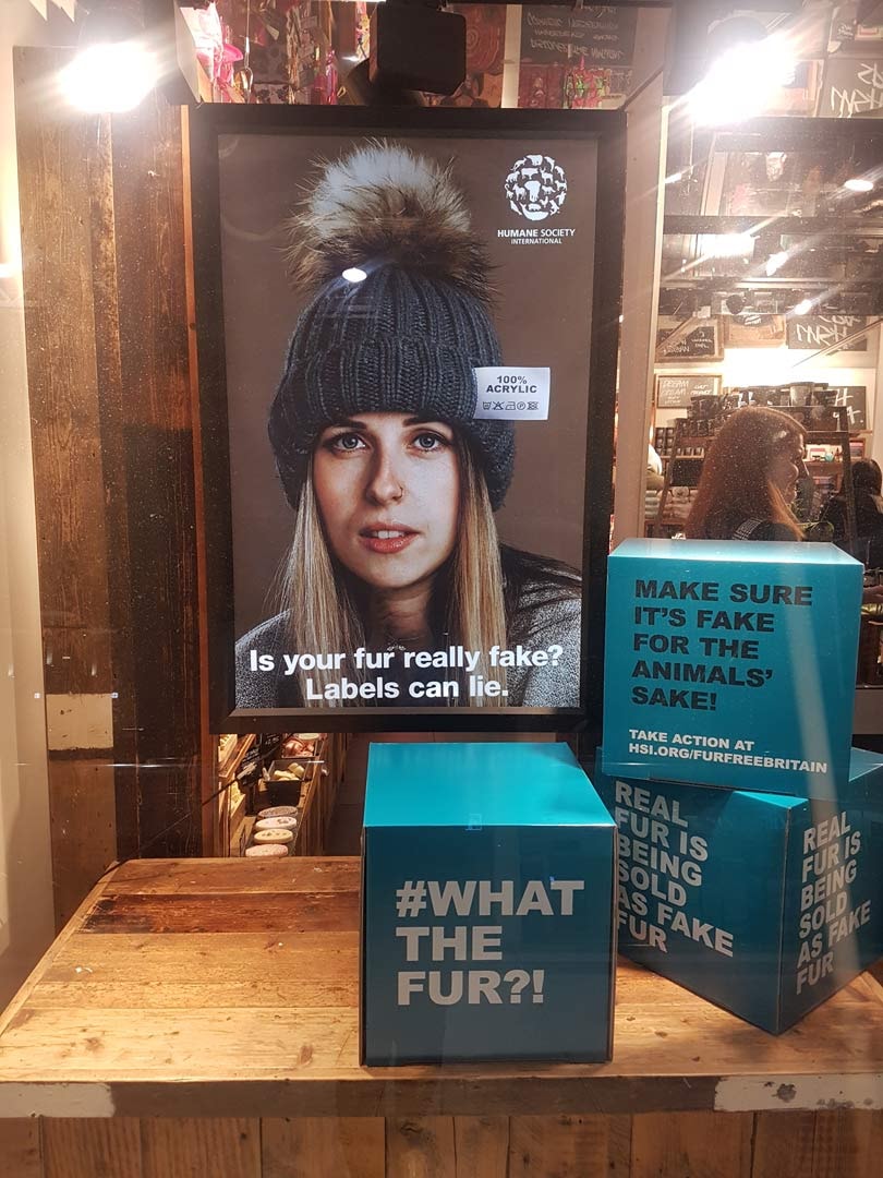 #WhatTheFur Crea conciencia sobre pieles con falsa etiqueta #WhatTheFur Crea conciencia sobre pieles con falsa etiqueta