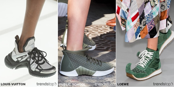 Tendencias de calzado en las pasarelas SS18 Tendencias de calzado en las pasarelas SS18