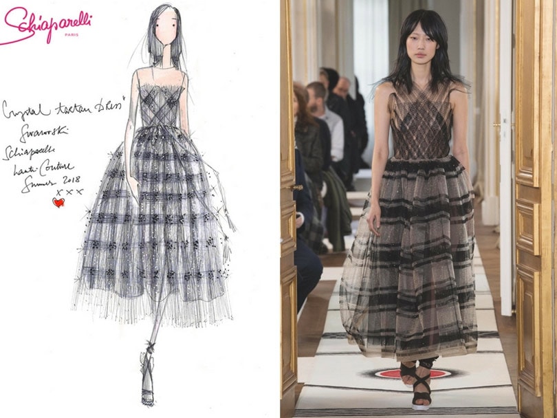 Pearl dresses: la nueva colección de Schiaparelli y Swarovski Pearl dresses: la nueva colección de Schiaparelli y Swarovski