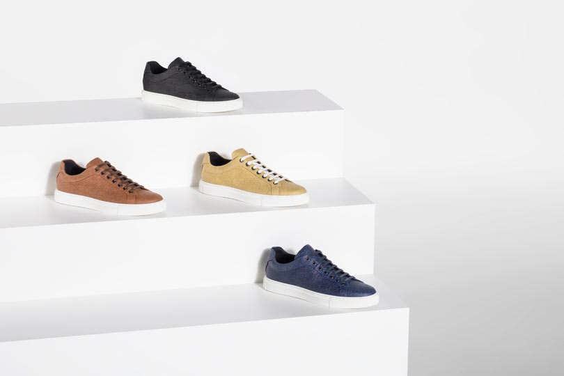Hugo Boss lanza una nueva zapatilla masculina hecha con Piñatex Hugo Boss lanza una nueva zapatilla masculina hecha con Piñatex
