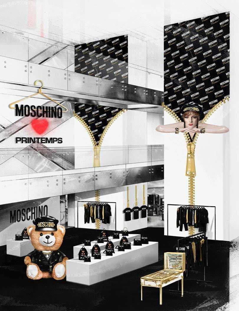 En imágenes: Moschino x Printems Paris En imágenes: Moschino x Printems Paris
