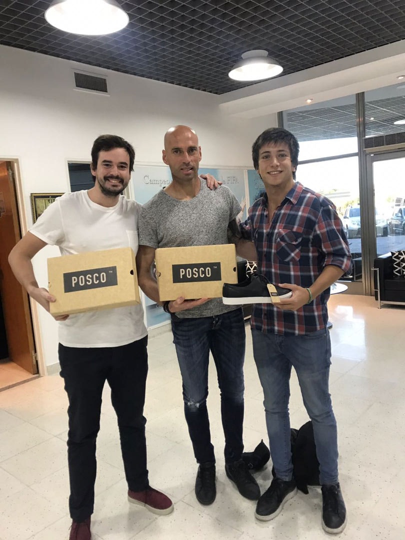 Mundial 2018: La selección argentina, con calzado de POSCO Mundial 2018: La selección argentina, con calzado de POSCO