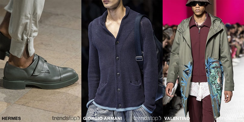 Colores para hombres en la temporada Primavera Verano 2020 Colores para hombres en la temporada Primavera Verano 2020