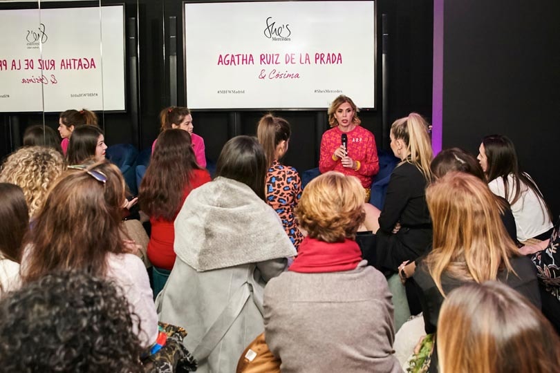Ágatha Ruiz de la Prada y Cósima desvelan su secreto para el éxito en “She’s Mercedes” Ágatha Ruiz de la Prada y Cósima desvelan su secreto para el éxito en “She’s Mercedes”