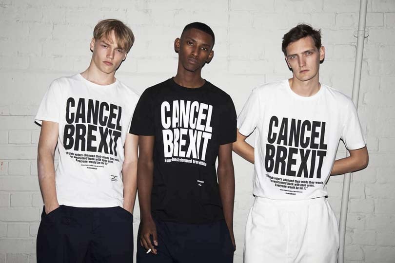 La moda británica se posiciona frente al Brexit La moda británica se posiciona frente al Brexit