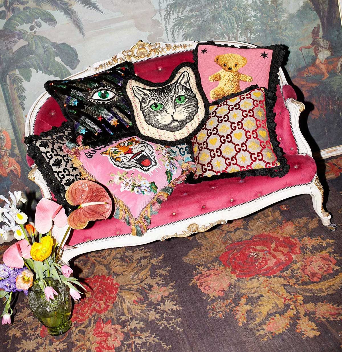 Gucci presenta su última colección Décor y estrena tecnología de realidad aumentada Gucci presenta su última colección Décor y estrena tecnología de realidad aumentada