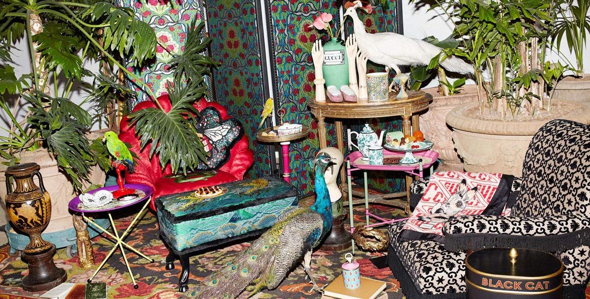 Gucci presenta su última colección Décor y estrena tecnología de realidad aumentada Gucci presenta su última colección Décor y estrena tecnología de realidad aumentada