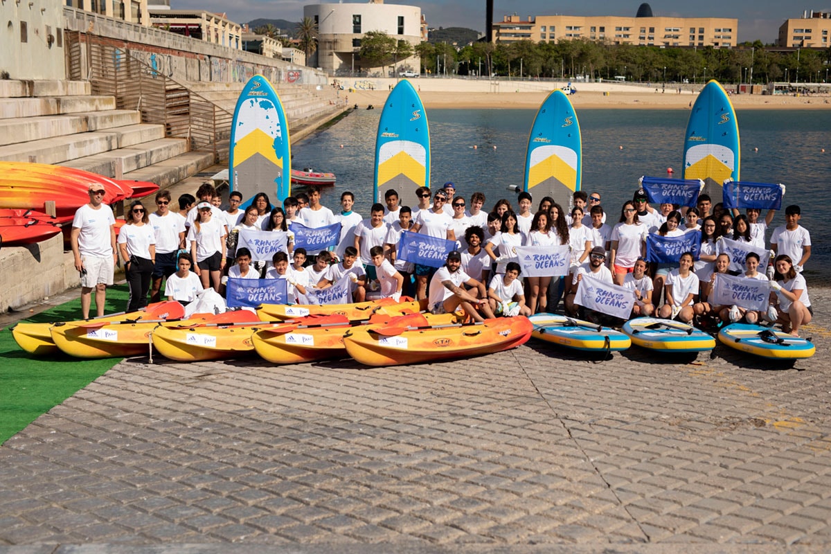 Ricky Rubio presenta en Barcelona la iniciativa Run for the Oceans de Adidas Ricky Rubio presenta en Barcelona la iniciativa Run for the Oceans de Adidas