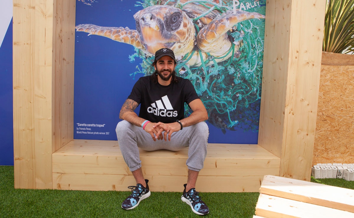 Ricky Rubio presenta en Barcelona la iniciativa Run for the Oceans de Adidas Ricky Rubio presenta en Barcelona la iniciativa Run for the Oceans de Adidas