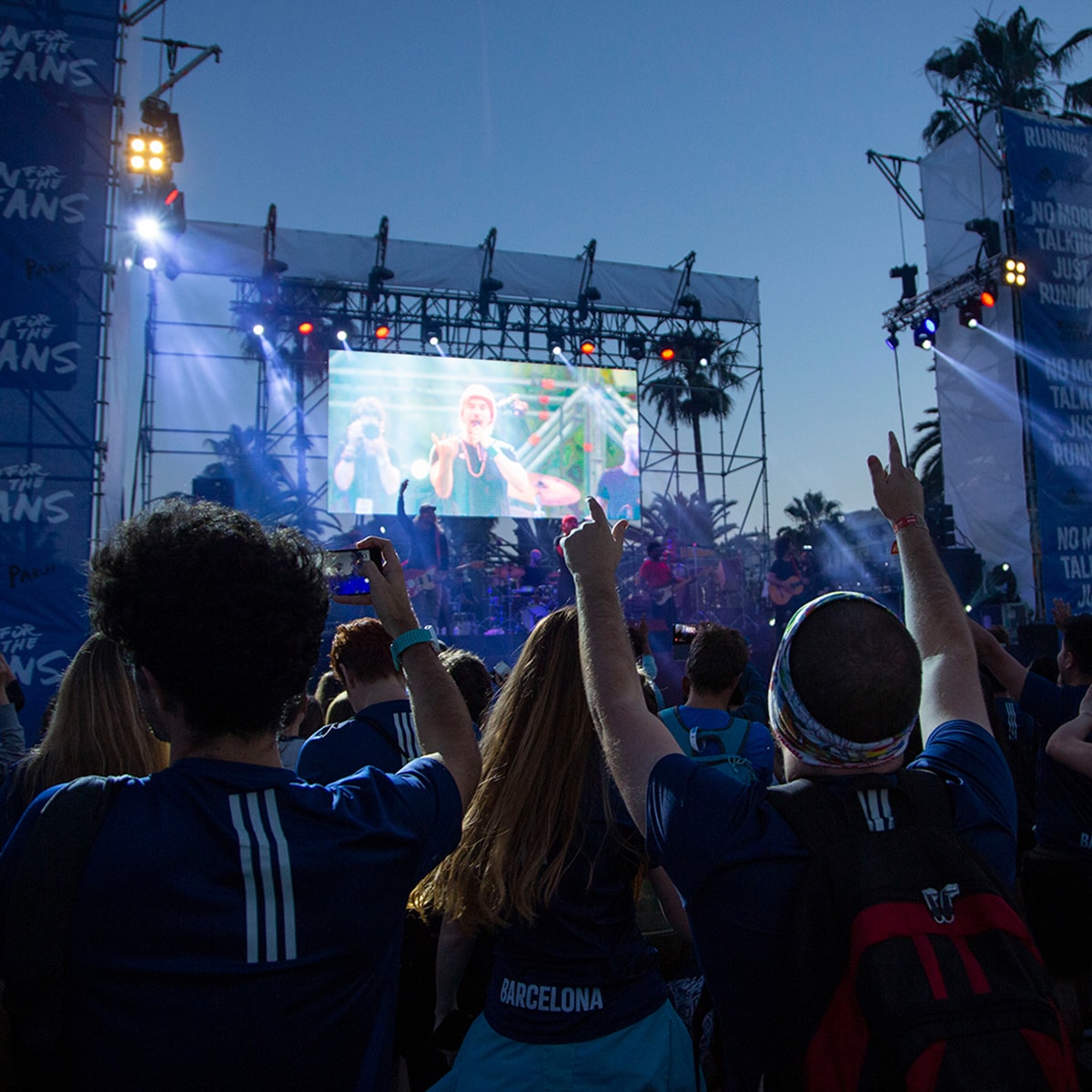 Adidas reune en Barcelona a 3000 corredores contra el plástico Adidas reune en Barcelona a 3000 corredores contra el plástico