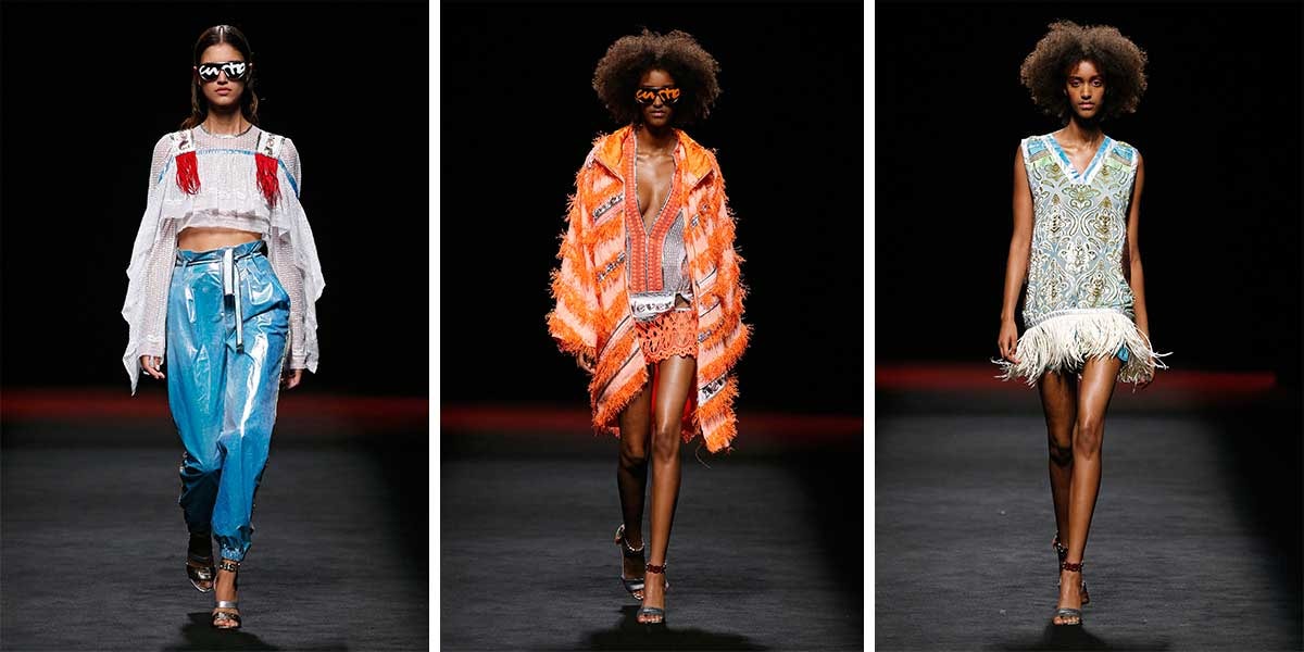 De la exuberancia de Duyos al futurismo de Fisherman: así fue la cuarta jornada de desfiles de la MBFW Madrid De la exuberancia de Duyos al futurismo de Fisherman: así fue la cuarta jornada de desfiles de la MBFW Madrid