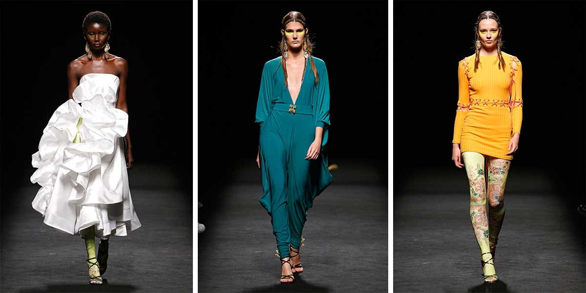 De la exuberancia de Duyos al futurismo de Fisherman: así fue la cuarta jornada de desfiles de la MBFW Madrid De la exuberancia de Duyos al futurismo de Fisherman: así fue la cuarta jornada de desfiles de la MBFW Madrid