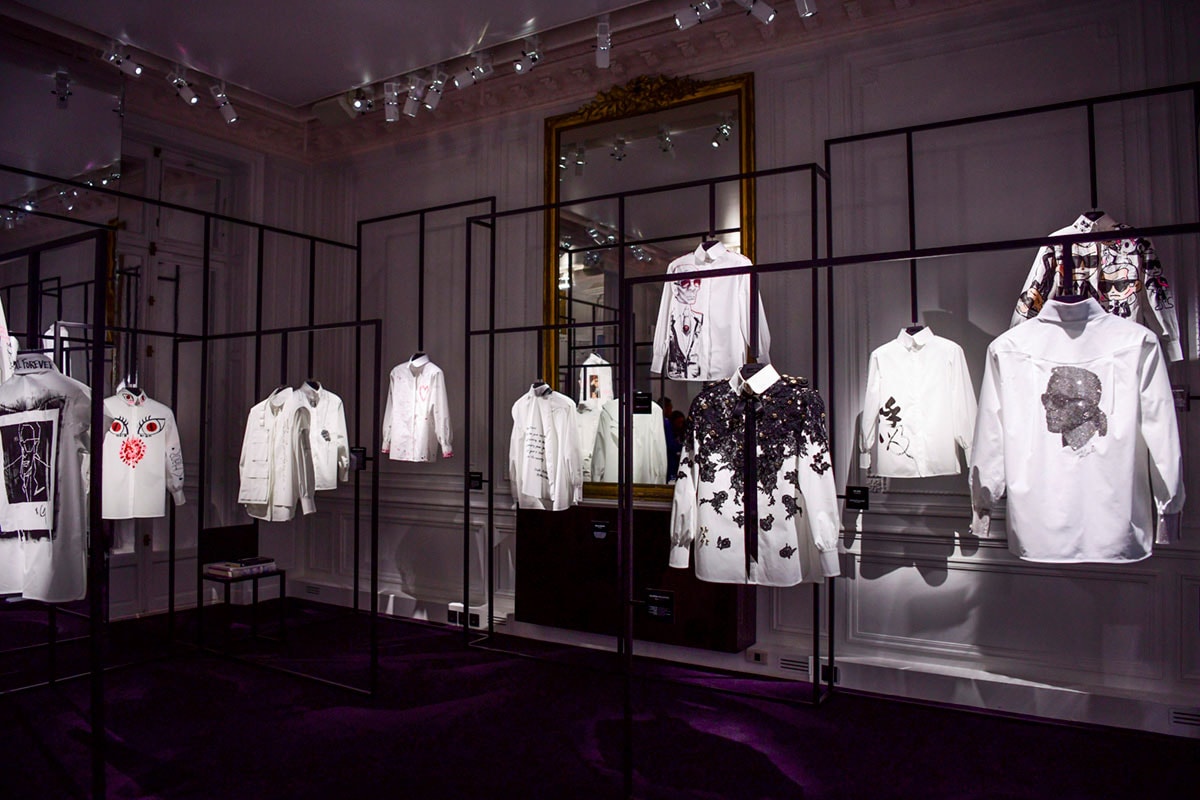 El último tributo a Karl Lagerfeld: una exposición y una colección exclusiva de camisas blancas El último tributo a Karl Lagerfeld: una exposición y una colección exclusiva de camisas blancas
