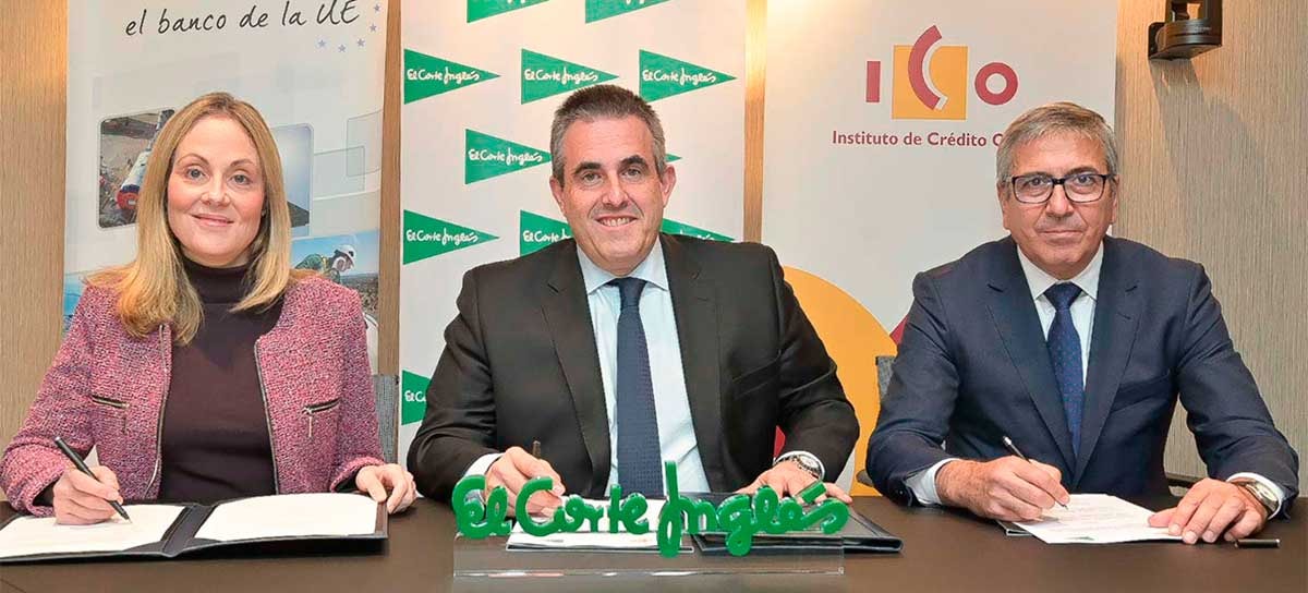 El Corte Inglés acelera en digitalización: sella un acuerdo de 210 millones con el ICO y el BEI El Corte Inglés acelera en digitalización: sella un acuerdo de 210 millones con el ICO y el BEI