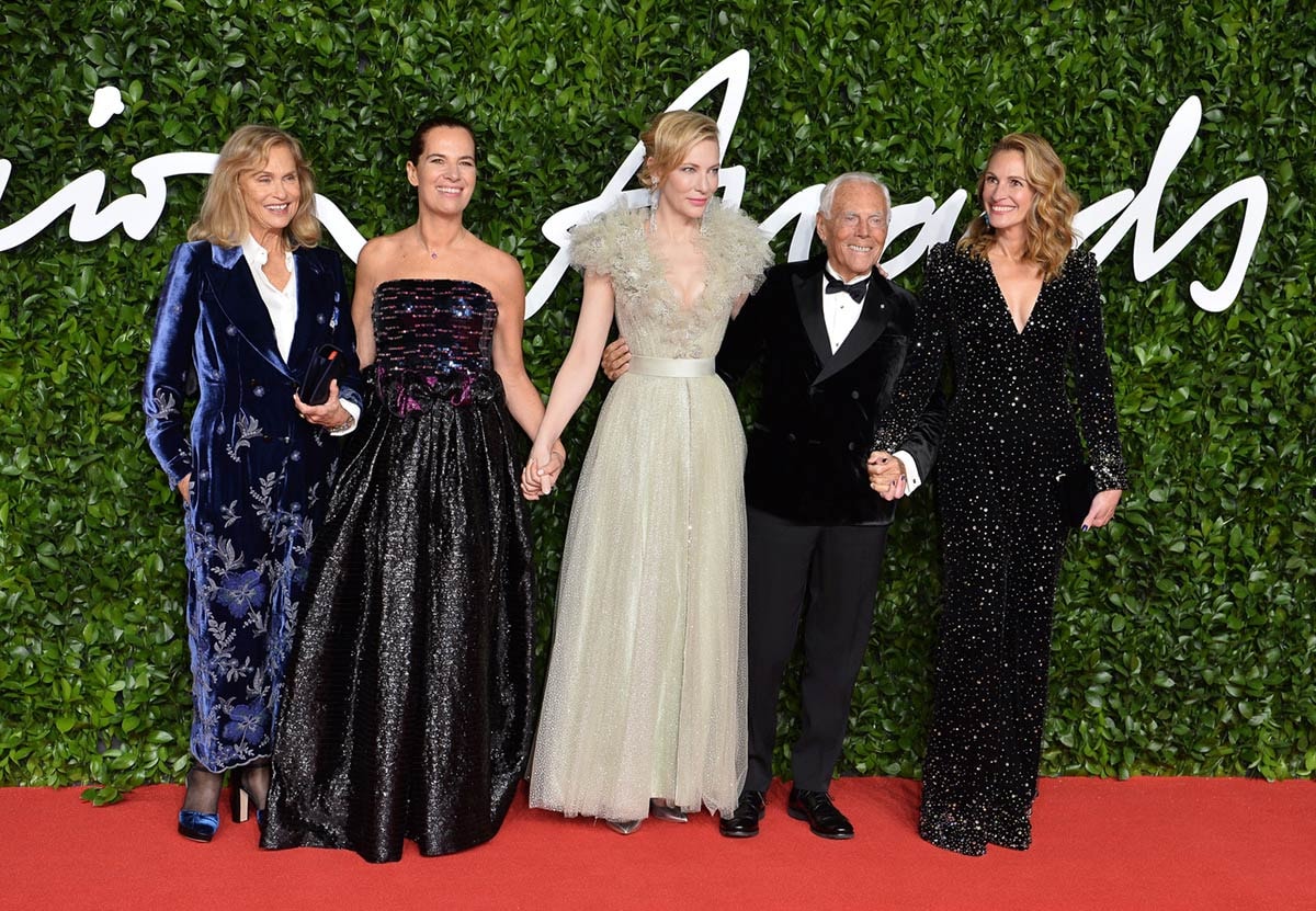 Armani, Bottega Veneta y Fenty, las grandes protagonistas de los Fashion Awards 2019 Armani, Bottega Veneta y Fenty, las grandes protagonistas de los Fashion Awards 2019