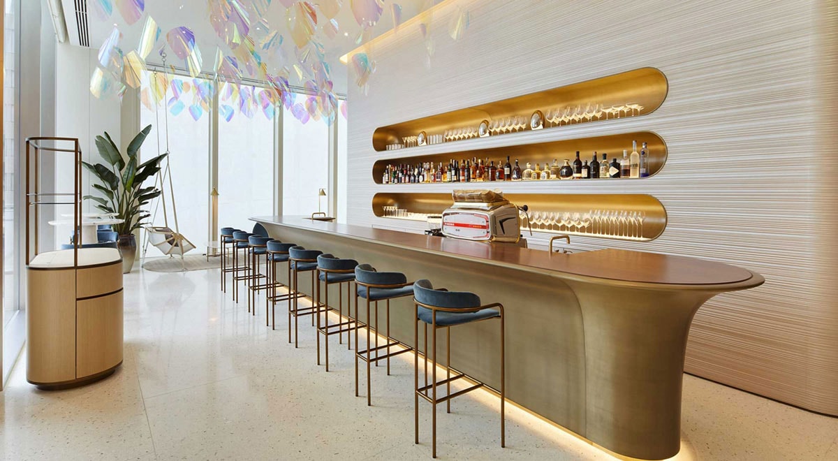 Así es la primera tienda Louis Vuitton con restaurante y cafetería Así es la primera tienda Louis Vuitton con restaurante y cafetería