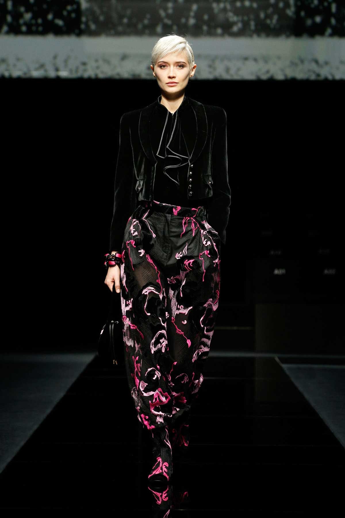 Así fue el desfile de Armani (a puerta cerrada) de Milán Así fue el desfile de Armani (a puerta cerrada) de Milán