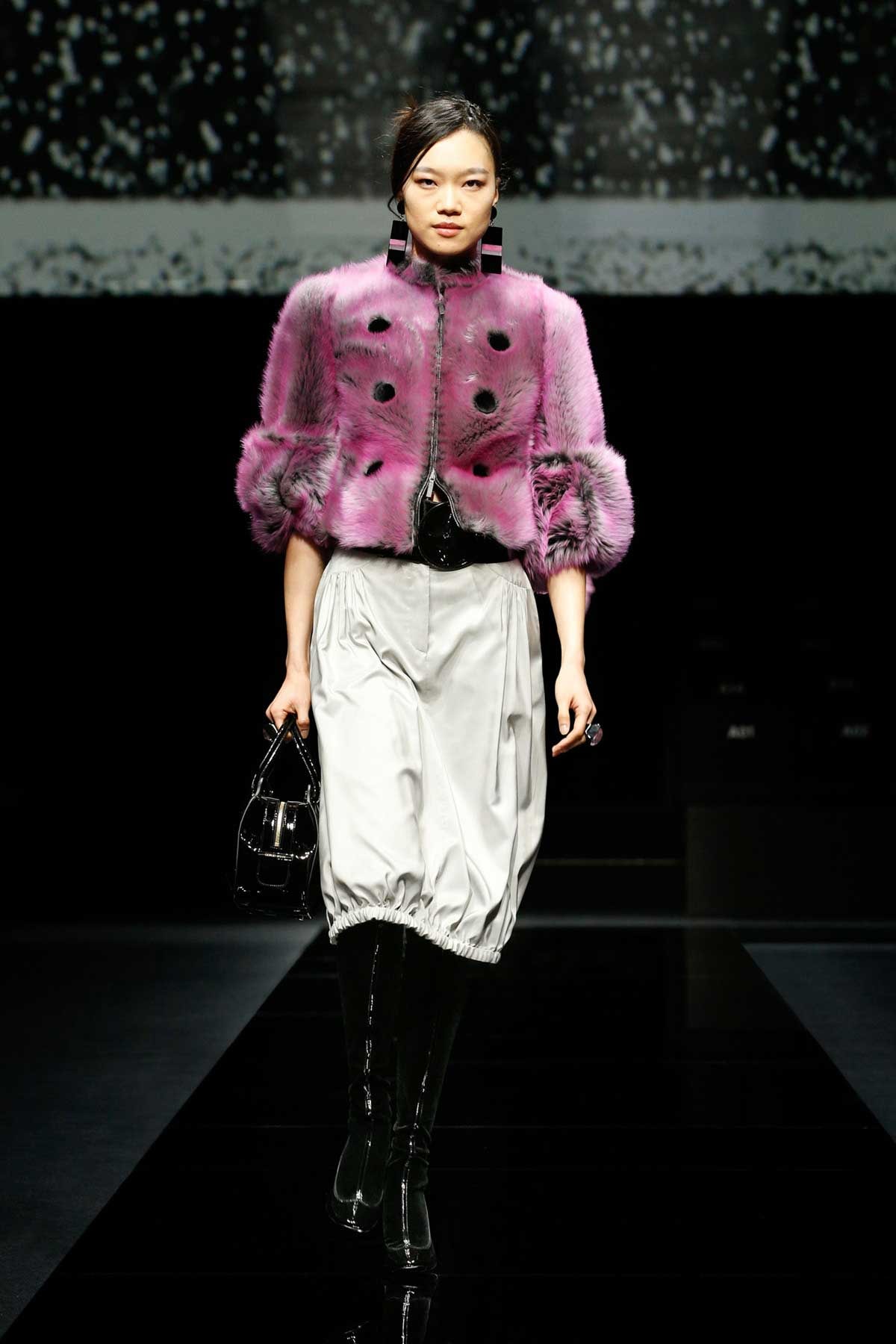 Así fue el desfile de Armani (a puerta cerrada) de Milán Así fue el desfile de Armani (a puerta cerrada) de Milán