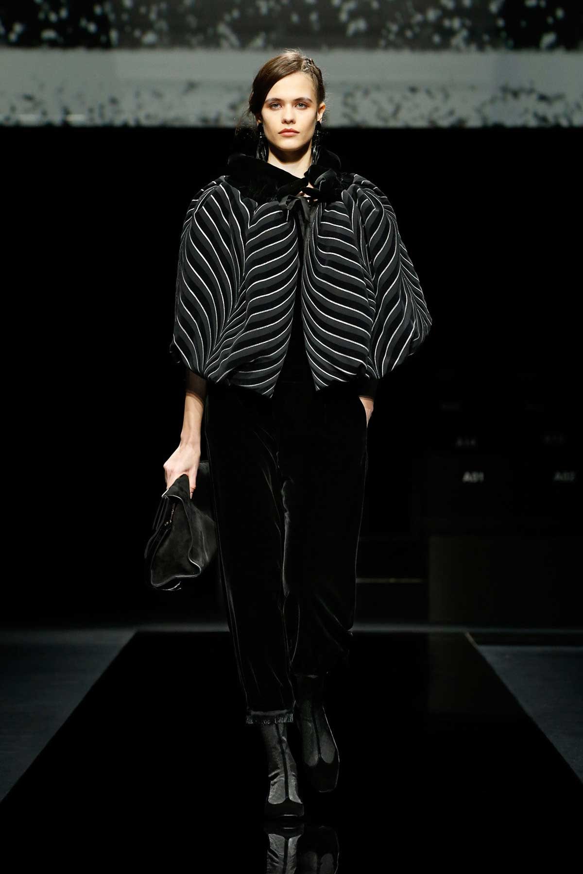 Así fue el desfile de Armani (a puerta cerrada) de Milán Así fue el desfile de Armani (a puerta cerrada) de Milán