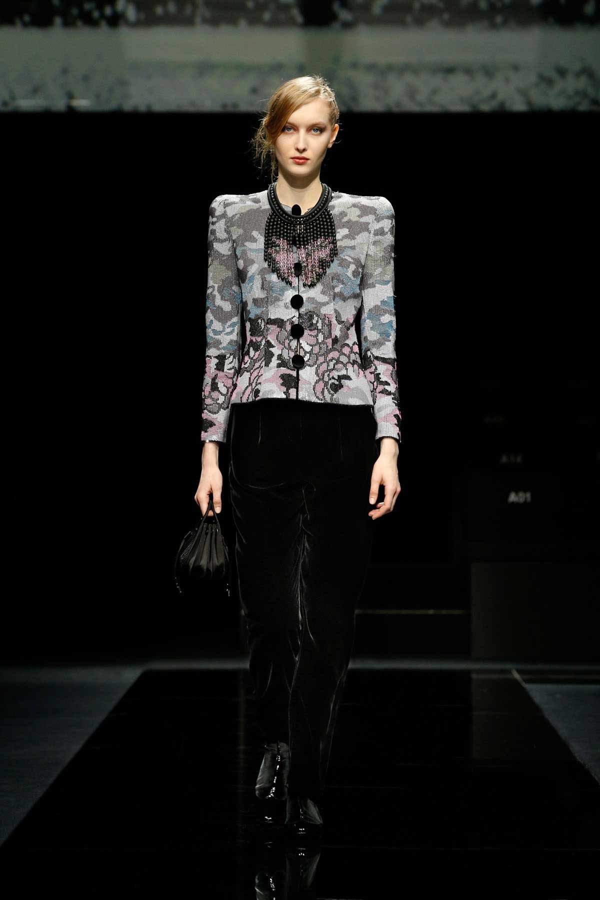 Así fue el desfile de Armani (a puerta cerrada) de Milán Así fue el desfile de Armani (a puerta cerrada) de Milán