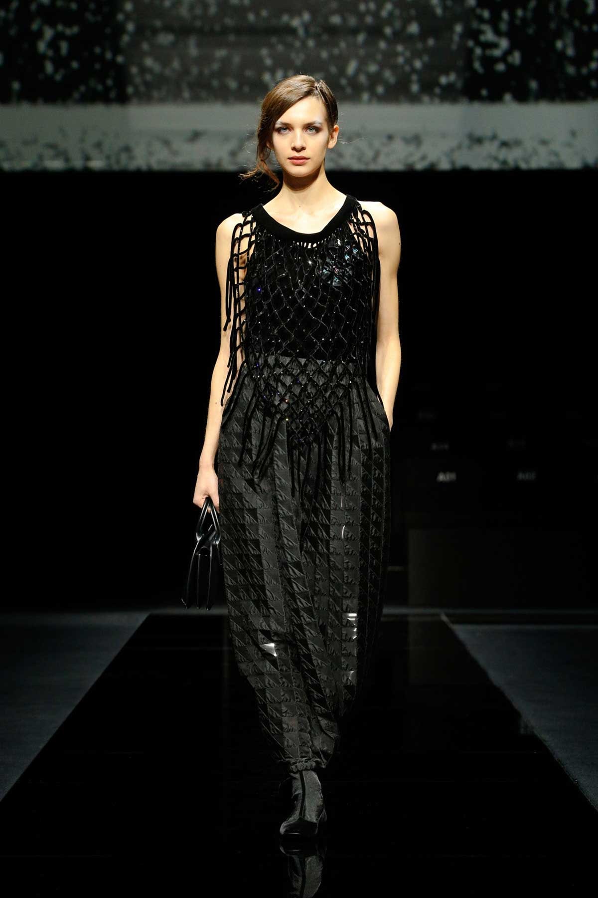 Así fue el desfile de Armani (a puerta cerrada) de Milán Así fue el desfile de Armani (a puerta cerrada) de Milán