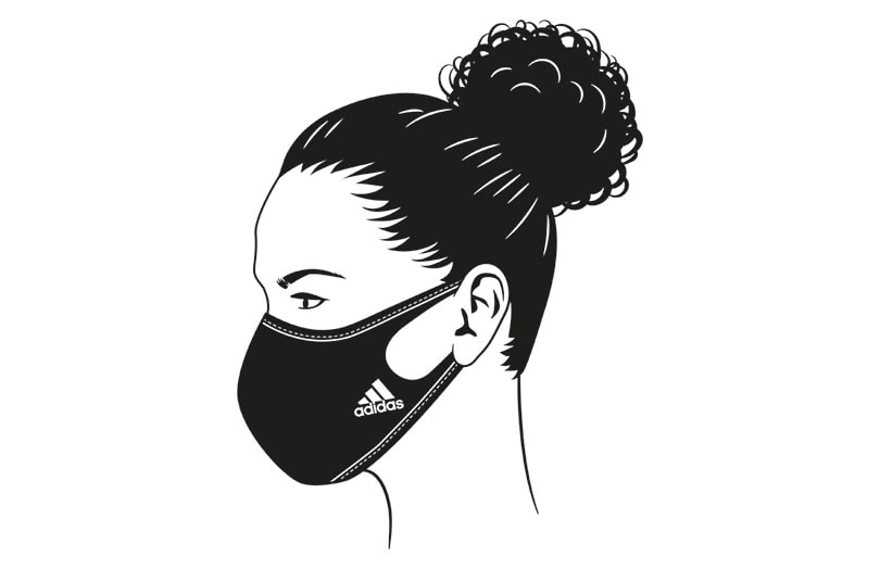 Adidas se suma a la “moda” de las mascarillas Adidas se suma a la “moda” de las mascarillas