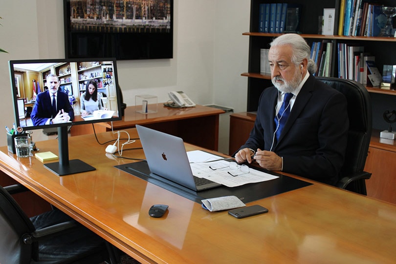 El comercio urge ante Felipe VI a medidas efectivas y de reactivación de la demanda El comercio urge ante Felipe VI a medidas efectivas y de reactivación de la demanda