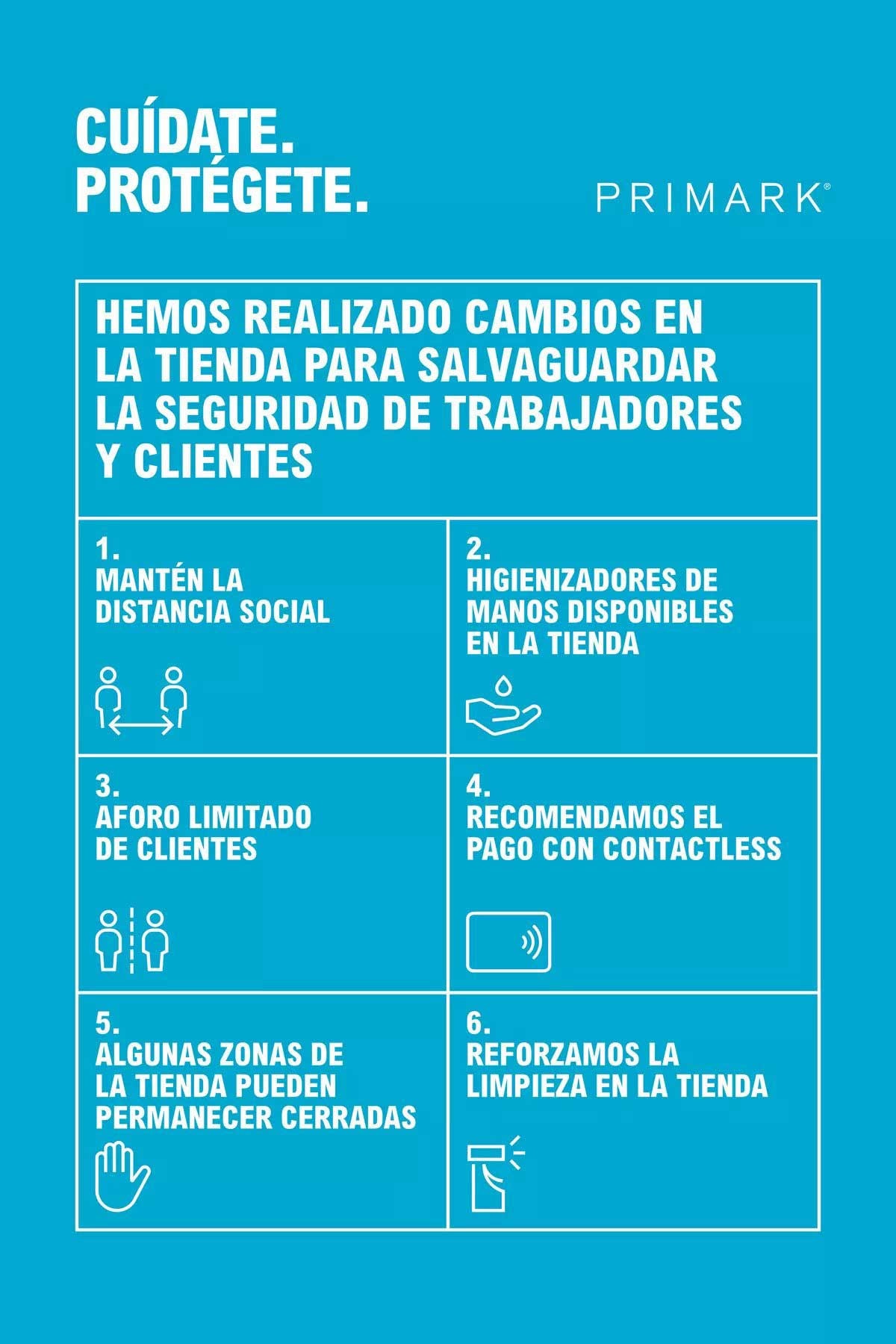 Primark: “Bienvenido de nuevo” Primark: “Bienvenido de nuevo”